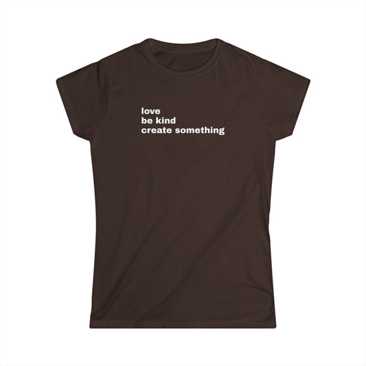 Women's Softstyle Tee Benefiting the Aurora Center